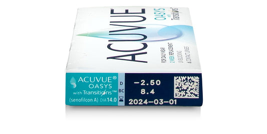 Acuvue Oasys® with Transitions™, 6 pack