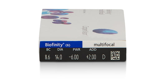 Biofinity Multifocal Monthly, 6 pack