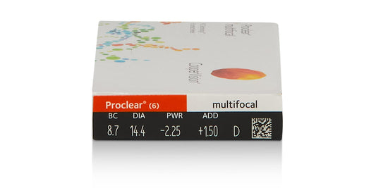 Proclear Multifocal Monthly, 6 pack