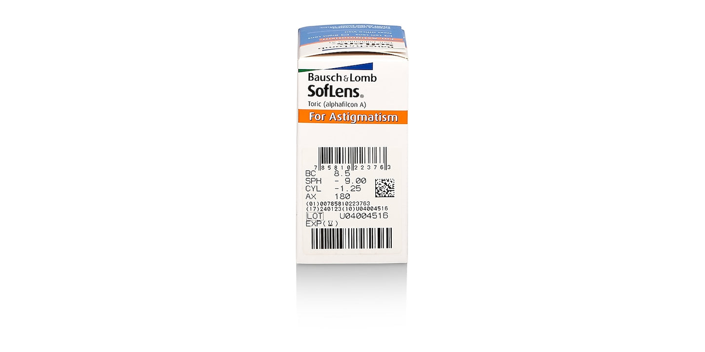 SofLens Toric, Astigmatism 6 pack